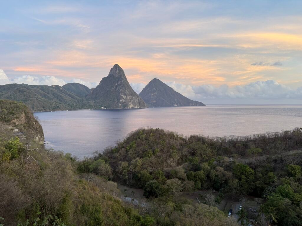 Peaceful mountain landscape representing spiritual journey and faith